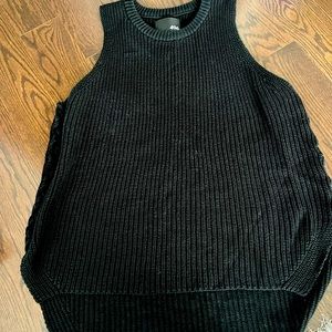 Womens Black Vest